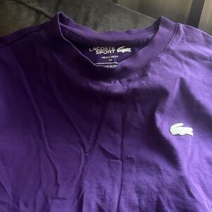 Lacoste Sport Women’s Tee in Deep Purple